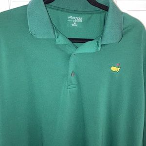 Green Long sleeve Masters Polo